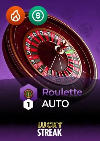 Auto Roulette 1 Lucky Streak live dealer table by Live tables at Cashman
